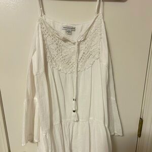 American Eagle Outfitters White Mini Dress